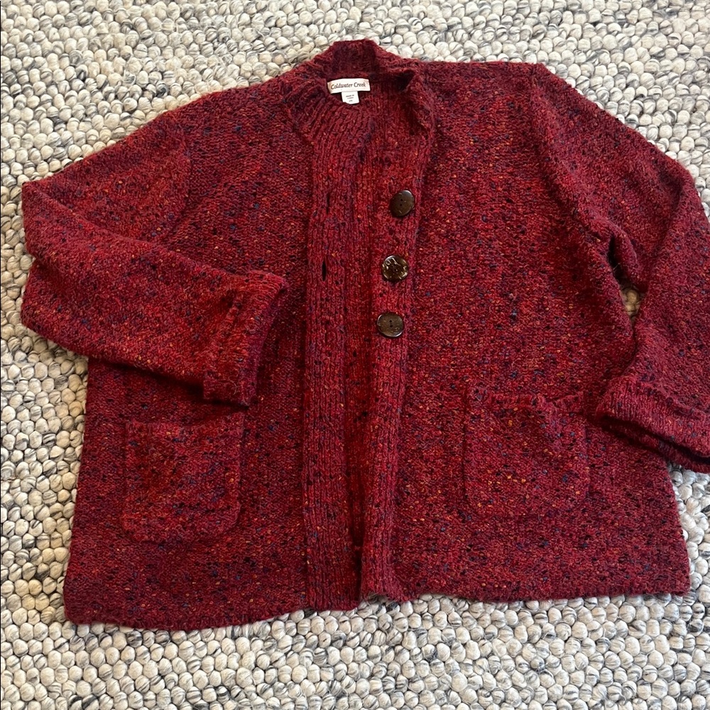 Coldwater Creek Multicolor Knit Sweater